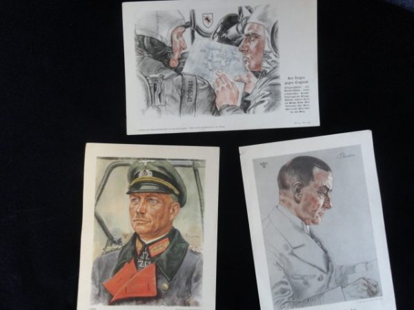 Famous Wartime Artist Willrich Prints (#28731)